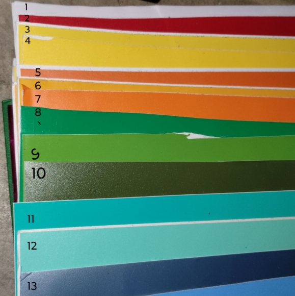 Logos Jumpman Jordan NEW COLORS 4-4x4 and 2 1x1 =$20 - Picture 3 of 4